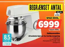 Power Køkkenmaskine Afrundede hjørner for hurtig rengøring tilbud