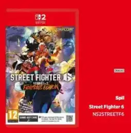 Power Spil Street Fighter 6 NS2STREETF6 tilbud