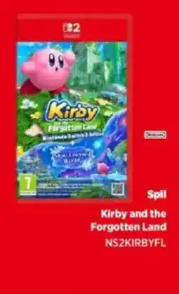 Power Spil Kirby and the Forgotten Land NS2KIRBYFL tilbud