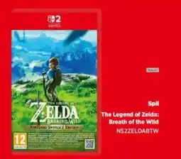 Power Spil The Legend of Zelda: Breath of the Wild NS2ZELDABTW tilbud