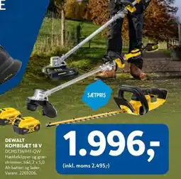 Davidsen DEWALT KOMBISÆT 18 V tilbud