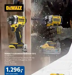 Davidsen DEWALT SLAGSKRUETRÆKKER 18 V DCF860N-XJ tilbud