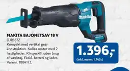Davidsen DJR187Z MAKITA BAJONETSAV 18 V tilbud