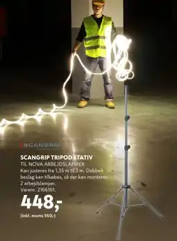 Davidsen SCANGRIP TRIPOD STATIV tilbud
