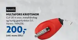 Davidsen HULTAFORS KRIDTSNOR tilbud