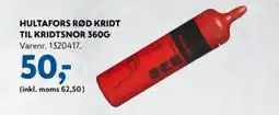 Davidsen HULTAFORS RØD KRIDT TIL KRIDTSNOR 360G Varenr. 1320417. tilbud