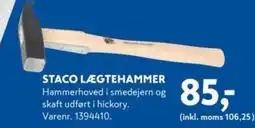 Davidsen STACO LÆGTEHAMMER tilbud