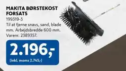 Davidsen MAKITA BØRSTEKOST FORSATS tilbud