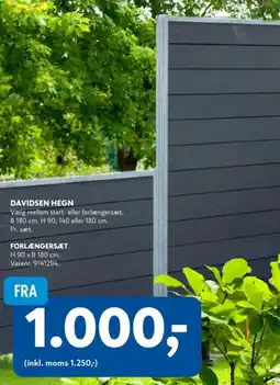Davidsen DAVIDSEN HEGN tilbud