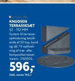 Davidsen KNUDSEN TERRASSESÆT tilbud