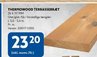 Davidsen THERMOWOOD TERRASSEBRÆT tilbud