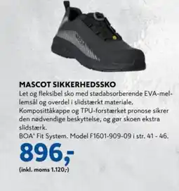Davidsen MASCOT SIKKERHEDSSKO tilbud