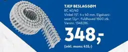 Davidsen TJEP BESLAGSØM tilbud