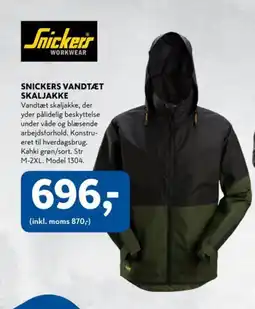 Davidsen SNICKERS VANDTÆT SKALJAKKE tilbud