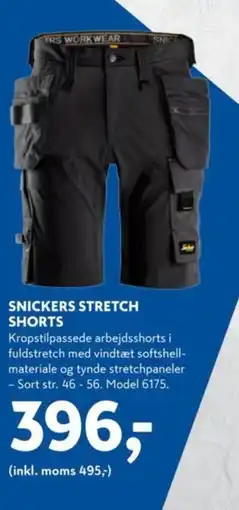 Davidsen SNICKERS STRETCH SHORTS tilbud