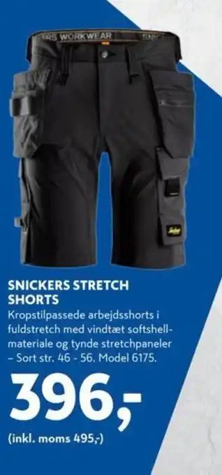 Davidsen SNICKERS STRETCH SHORTS tilbud