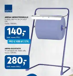 Davidsen ABENA VÆRKSTEDSRULLE tilbud