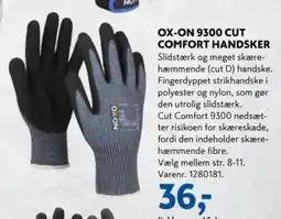 Davidsen OX-ON 9300 CUT COMFORT HANDSKER tilbud