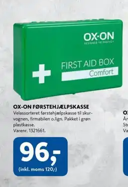 Davidsen OX-ON FØRSTEHJÆLPSKASSE tilbud