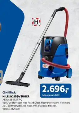 Davidsen Nilfisk NILFISK STØVSUGER tilbud