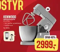 Skousen KØKKENMASKINE KVL4170S, DKK 2999 tilbud