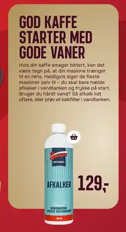 Skousen AFKALKER, DKK 129 tilbud
