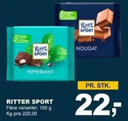 Let-Køb RITTER SPORT, DKK 22 tilbud