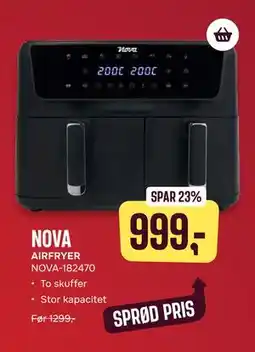 Skousen AIRFRYER NOVA-182470, DKK 999 tilbud
