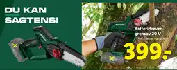 Lidl PARKSIDE® Batteridreven grensav 20 V tilbud