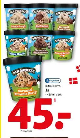 Lidl BEN&JERRY'S Is tilbud