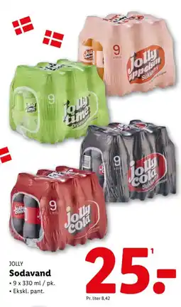 Lidl JOLLY Sodavand tilbud