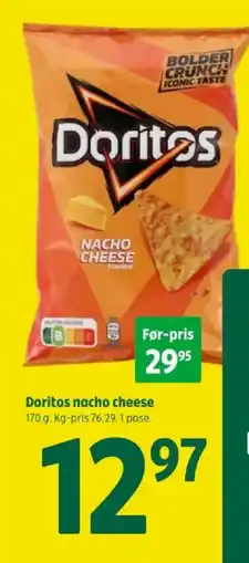 Coop 365 Doritos nacho cheese tilbud