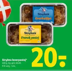 Coop 365 Stryhns leverpostej tilbud