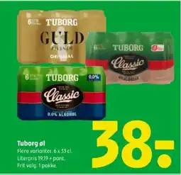 Coop 365 Tuborg øl tilbud