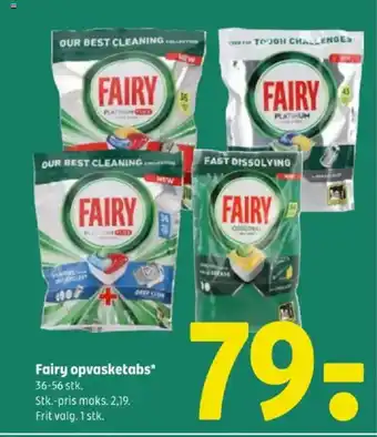 Coop 365 FAIRY opvasketabs tilbud
