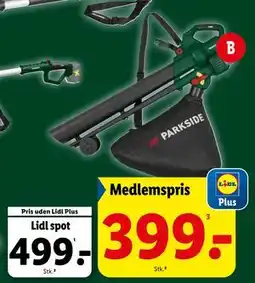 Lidl Batteridreven løvsuger/-blæser 40 V, DKK 499, App-pris tilbud