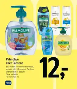 Føtex Palmolive eller Pantene tilbud