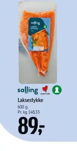 Føtex Salling Laksestykke tilbud