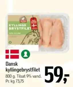 Føtex Dansk kyllingebrystfilet tilbud