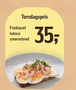 Føtex Frisklavet luksus smørrebrød tilbud