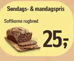 Føtex Softkerne rugbrød tilbud