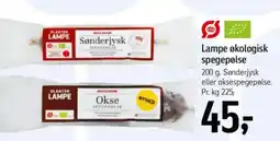 Føtex Lampe økologisk spegepølse tilbud