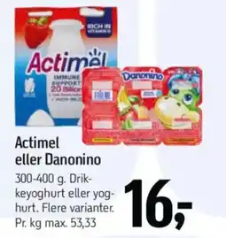Føtex Actimel eller Danonino tilbud