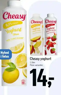 Føtex Cheasy yoghurt tilbud