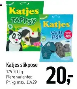 Føtex Katjes slikpose tilbud
