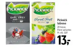 Føtex PICKWICK tebreve tilbud