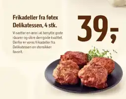 Føtex Frikadeller fra føtex Delikatessen tilbud