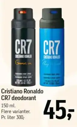 Føtex Cristiano Ronaldo CR7 deodorant tilbud