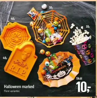 Føtex Halloween marked tilbud