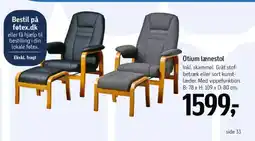 Føtex Otium lænestol tilbud